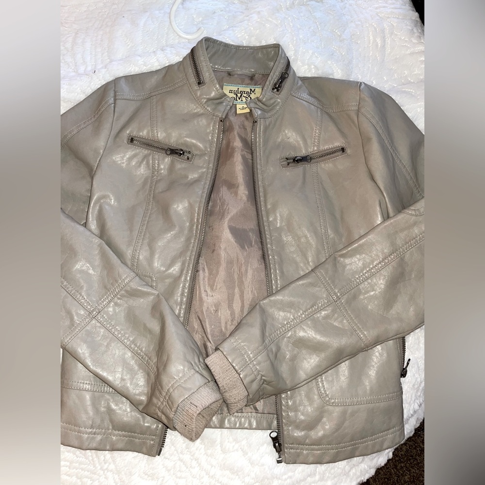 Leather jacket